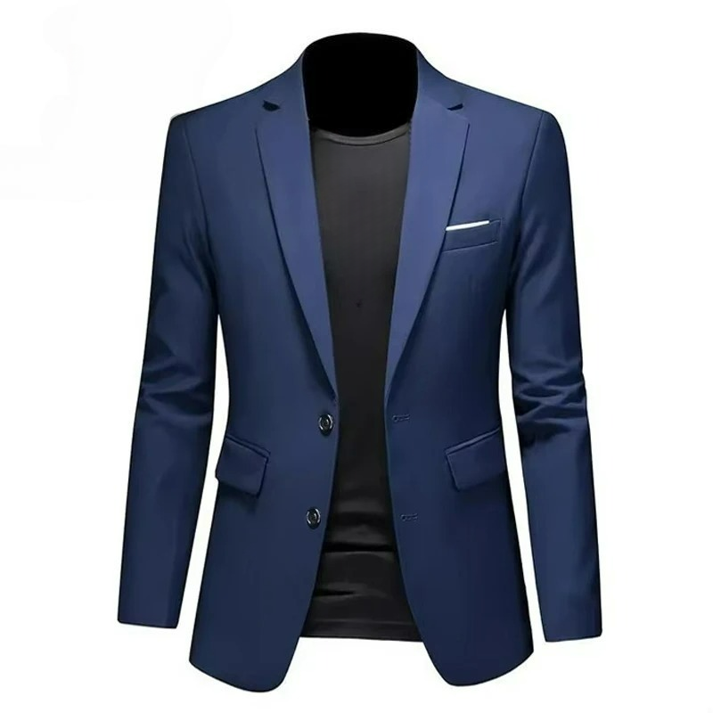 Blazer Masculino Azul Marinho Premium - BOLDMAN