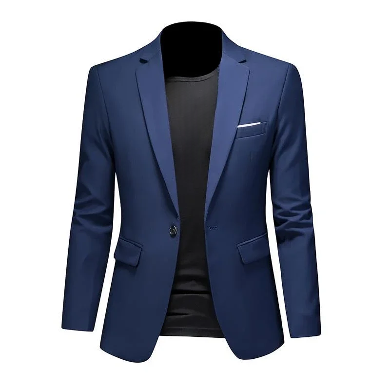 Blazer Masculino Azul Marinho Premium - BOLDMAN
