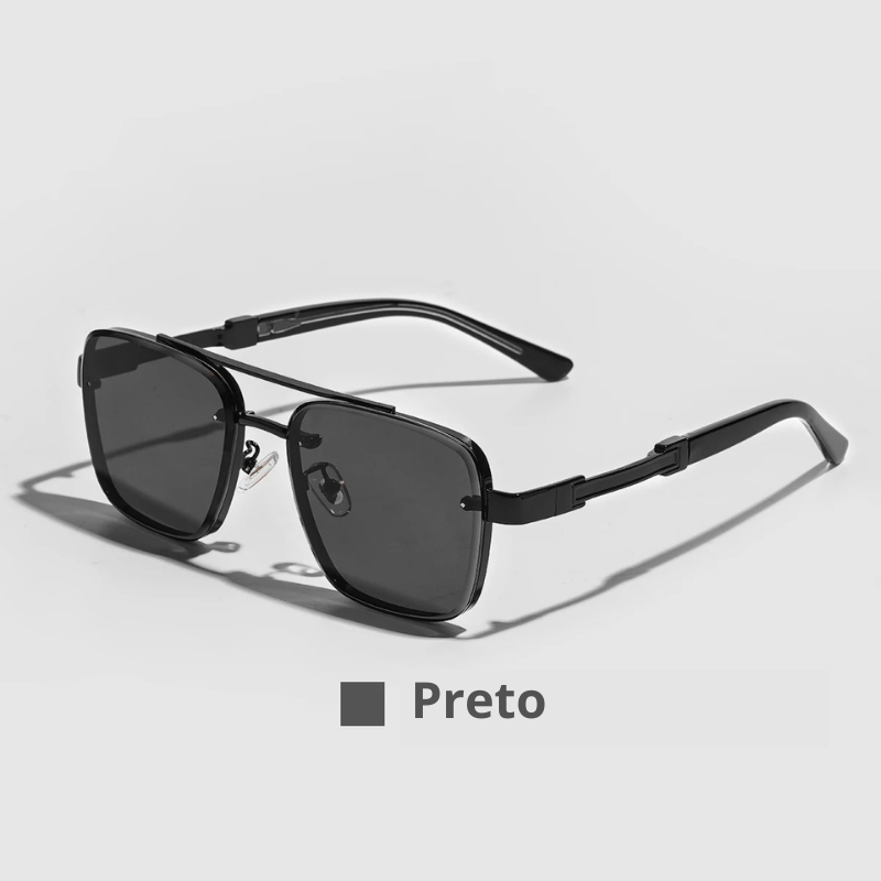 Óculos de Sol Masculinos de Luxo Estilo Executivo | BOLDMAN