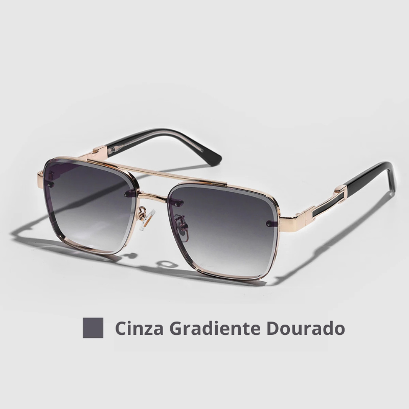 Óculos de Sol Masculinos de Luxo Estilo Executivo | BOLDMAN