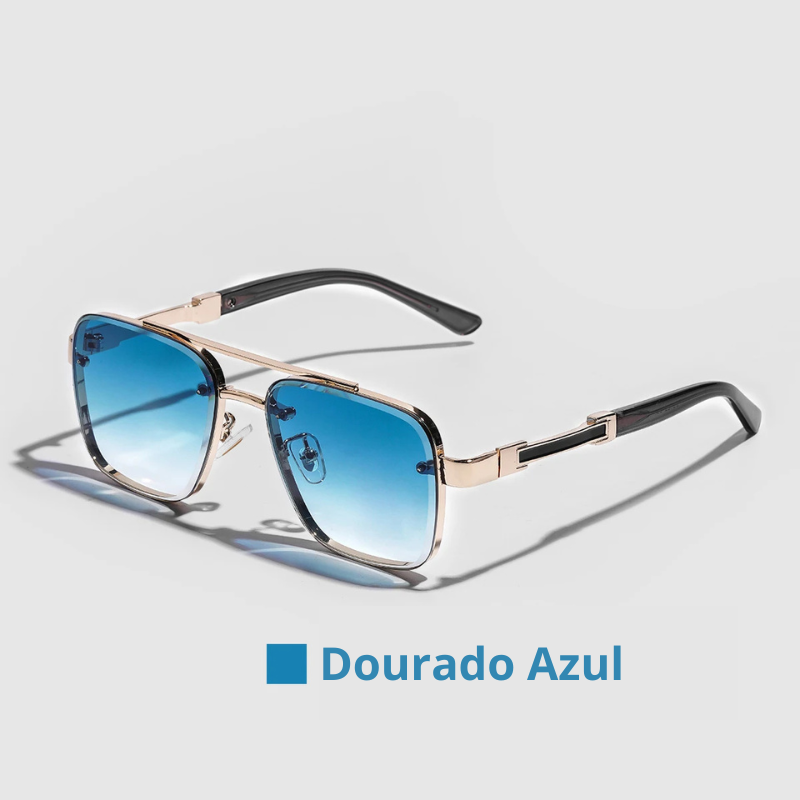 Óculos de Sol Masculinos de Luxo Estilo Executivo | BOLDMAN