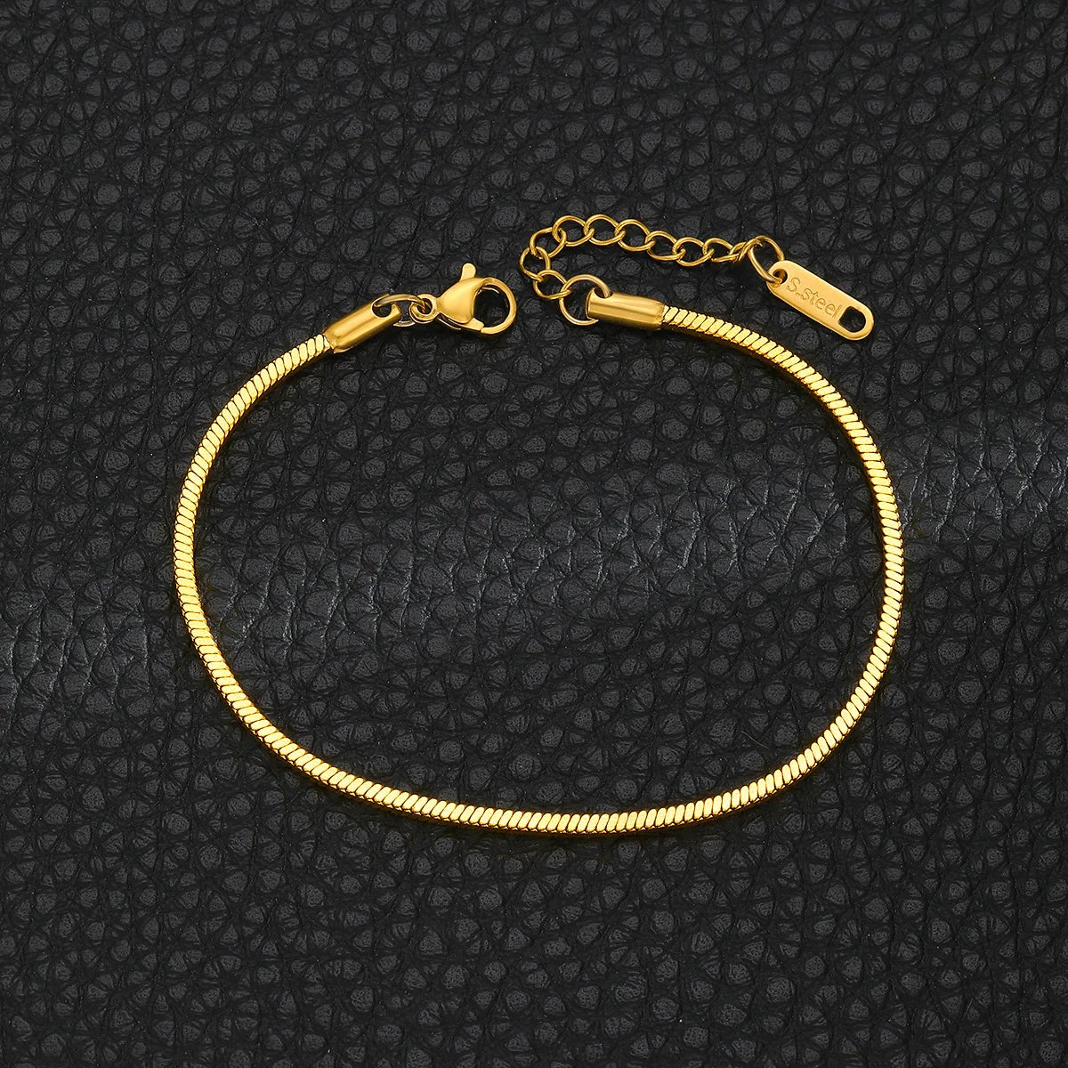 Pulseira Masculina em Aço Inoxidável | Corrente Snake Chain | BOLDMAN