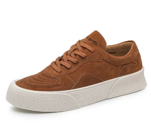 Sneaker Masculino Canvas Castanho | Sola Grossa | Bold Man™