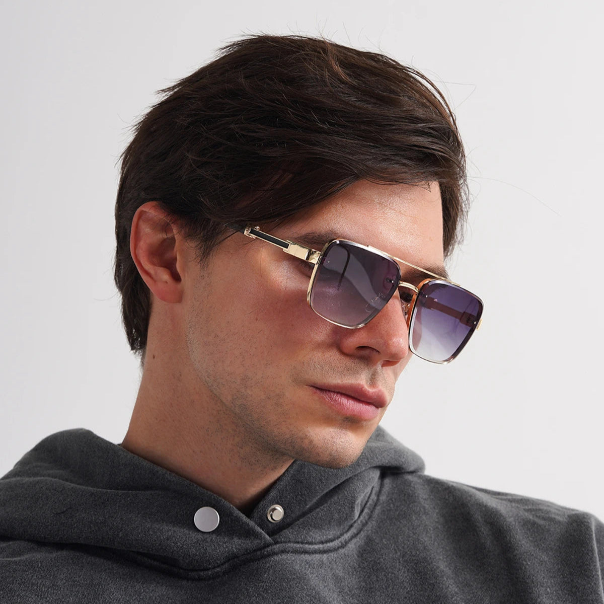 Óculos de Sol Masculinos de Luxo Estilo Executivo | BOLDMAN