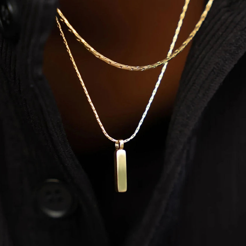 Corrente Masculina em Aço Inoxidável à Prova d'Água - BOLDMAN