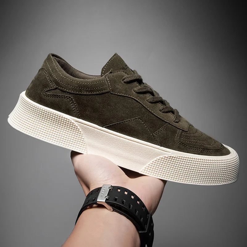 Sneaker Masculino Canvas Preto | Sola Grossa | Bold Man™