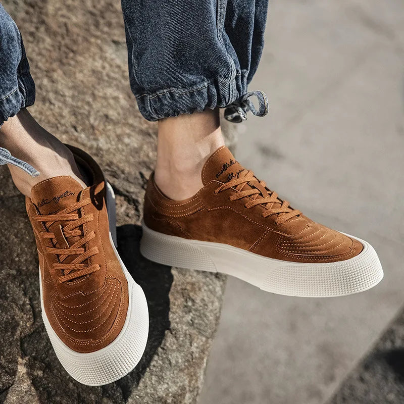 Sneaker Masculino Canvas Verde-Militar | Sola Grossa | Bold Man™