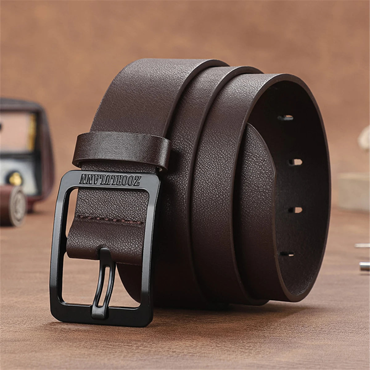 Kit Presente Masculino - 5pcs: 1 Relógio Quartzo (Estilo Mecânico) + Acessórios - BOLDMAN