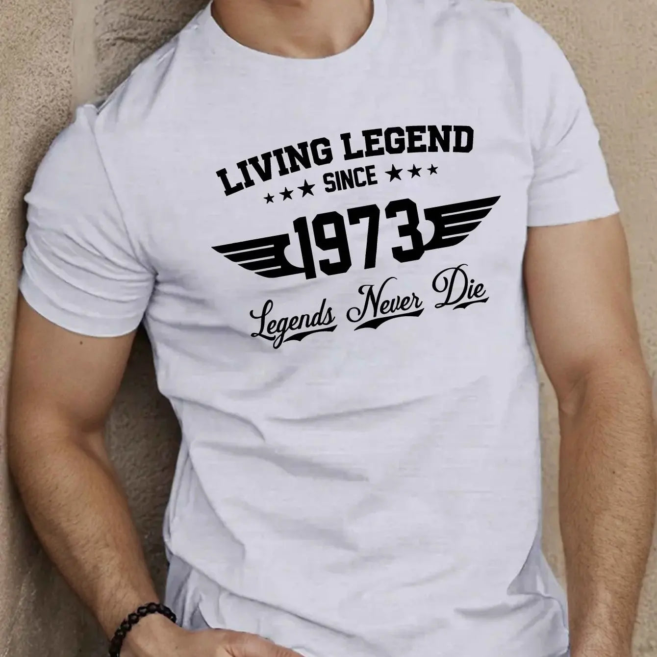 Camiseta Masculina Verão 100% Algodão Plus Size Estampada 1973 - BOLDMAN