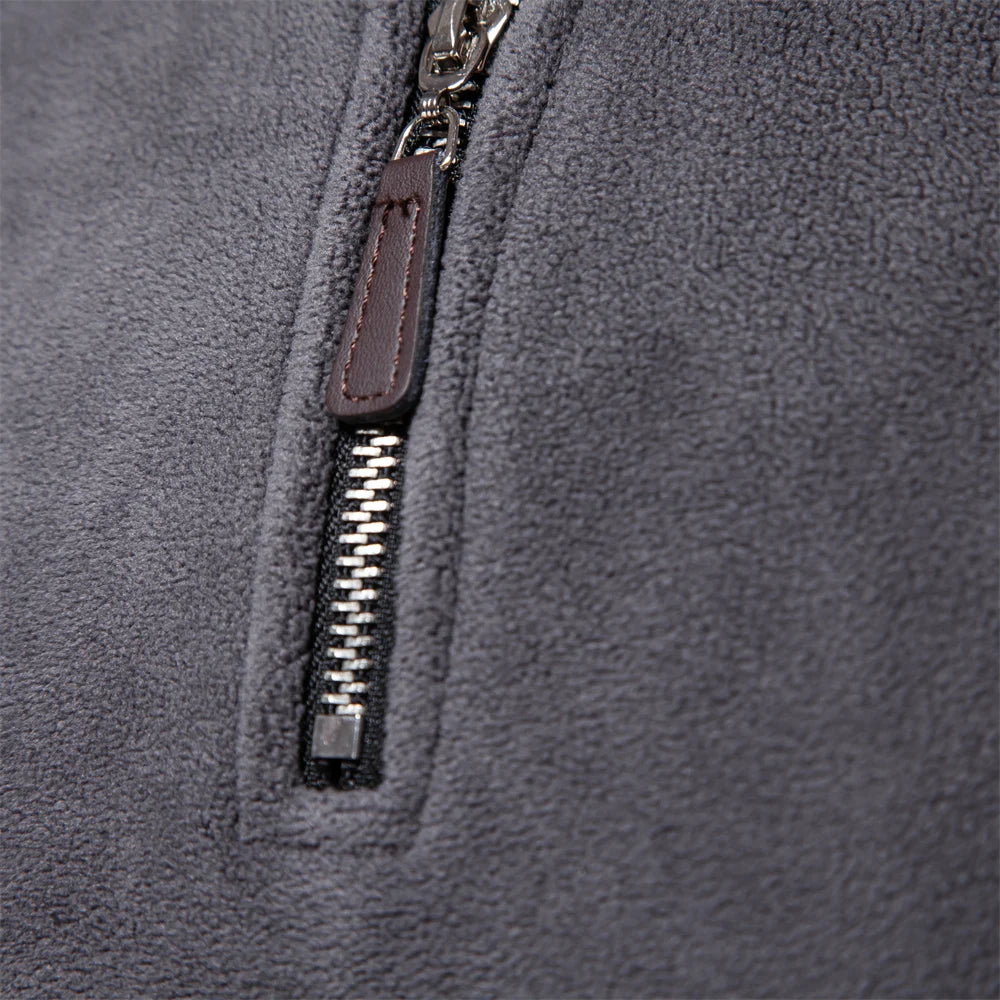 Jaqueta Masculina AIOPESON de Lã Grossa com Zíper – BOLDMAN