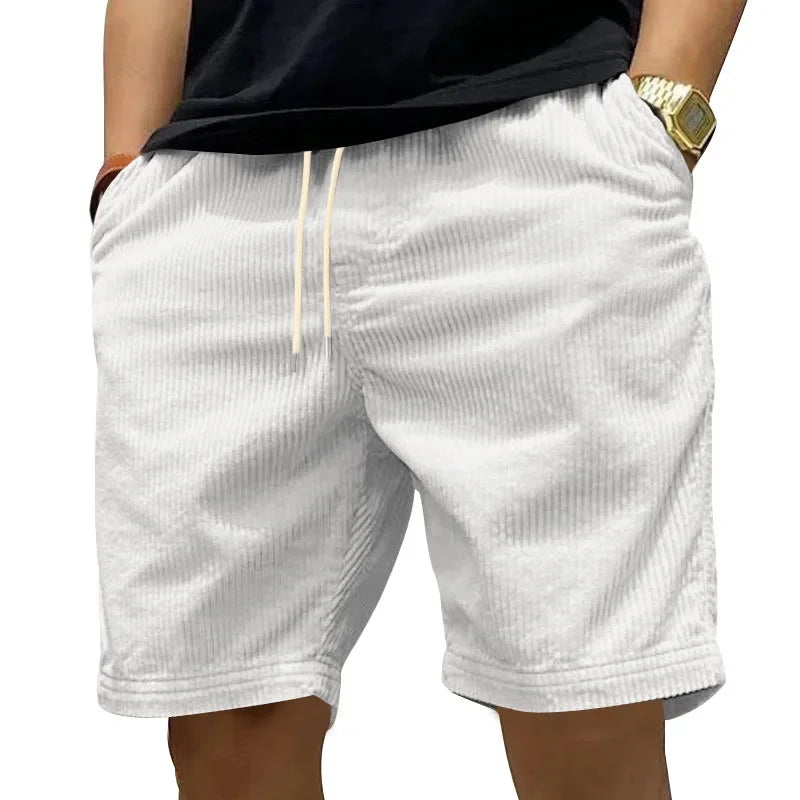 Shorts Masculino de Veludo Cotelê - BOLDMAN