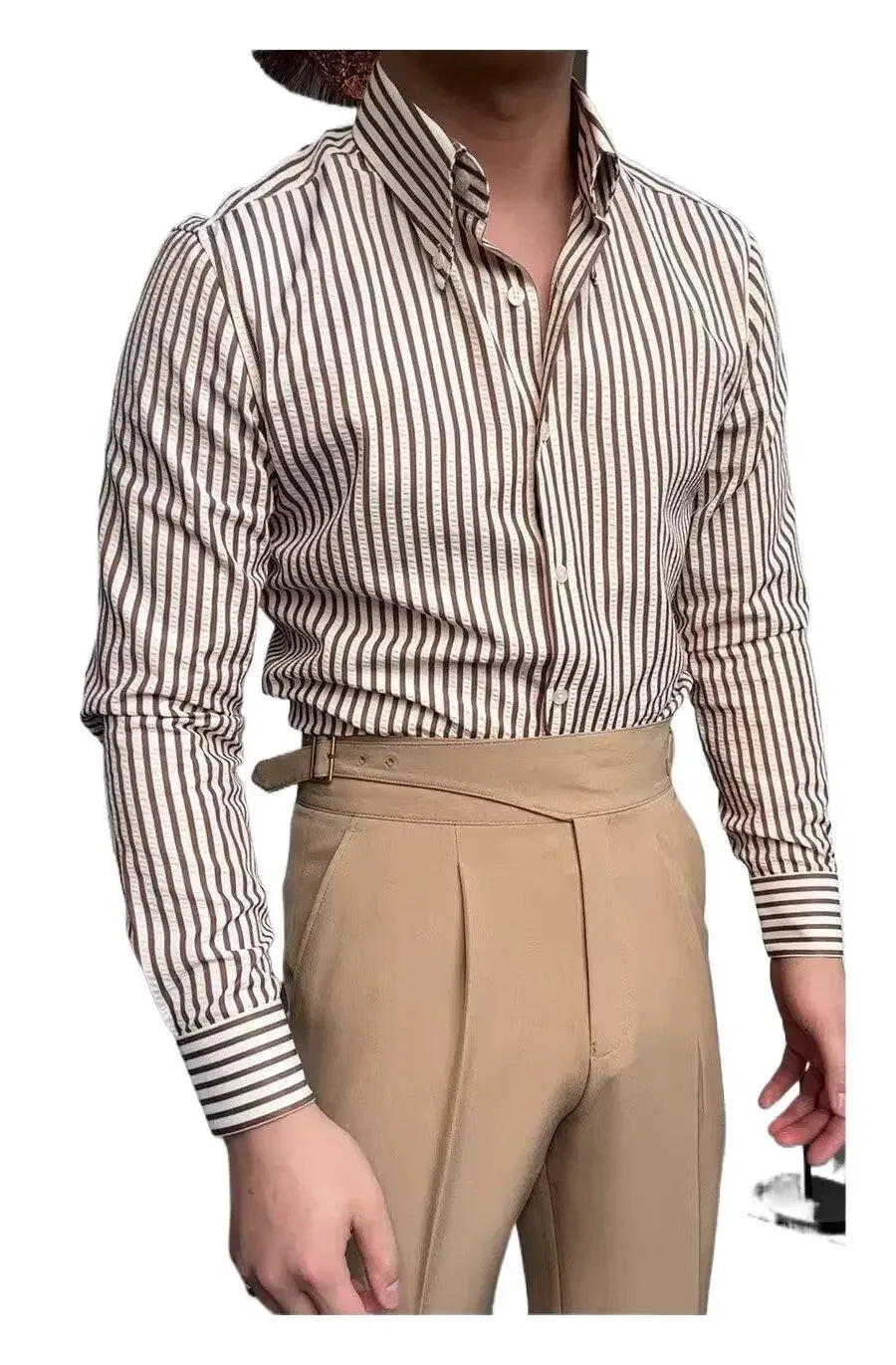 Camisa Manga Longa Letras 2024 — Estilo Japonês Hong Kong Wind - BOLDMAN
