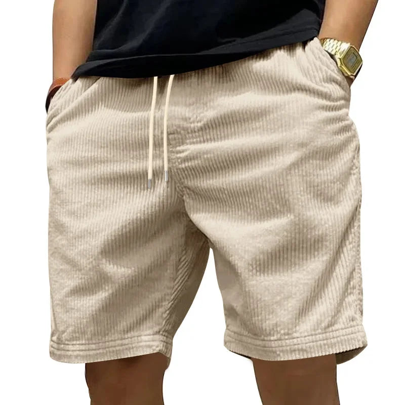 Shorts Masculino de Veludo Cotelê - BOLDMAN