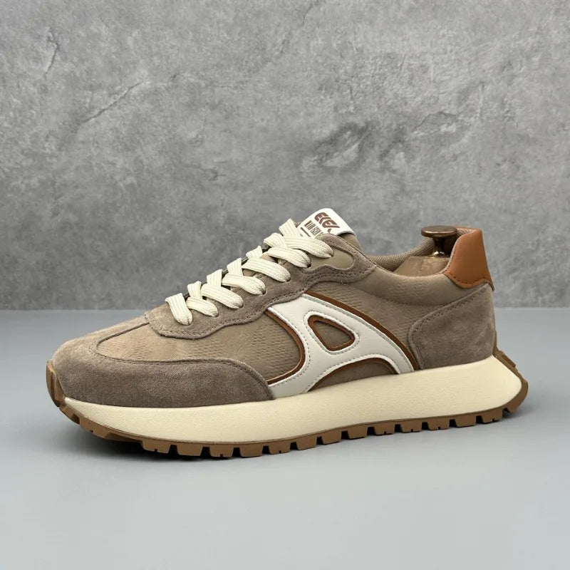 Tênis Masculino de Luxo BOLDMAN - Couro Premium