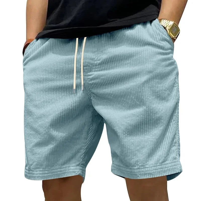 Shorts Masculino de Veludo Cotelê - BOLDMAN