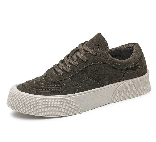 Sneaker Masculino Canvas Castanho | Sola Grossa | Bold Man™