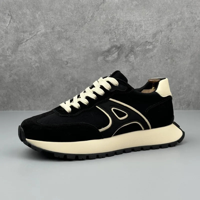 Tênis Masculino de Luxo BOLDMAN - Couro Premium