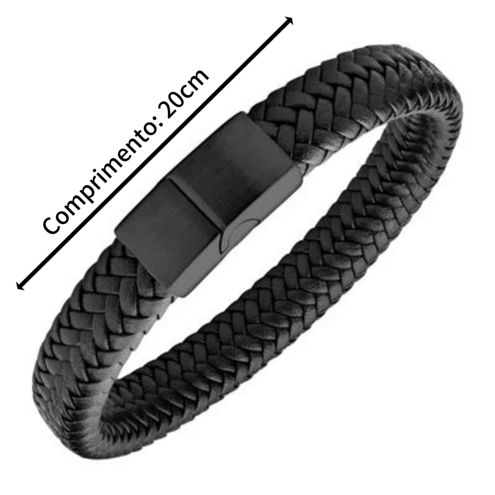 Bracelete Adventure Premium | Couro Encerado e Hardware Nobre | BOLDMAN