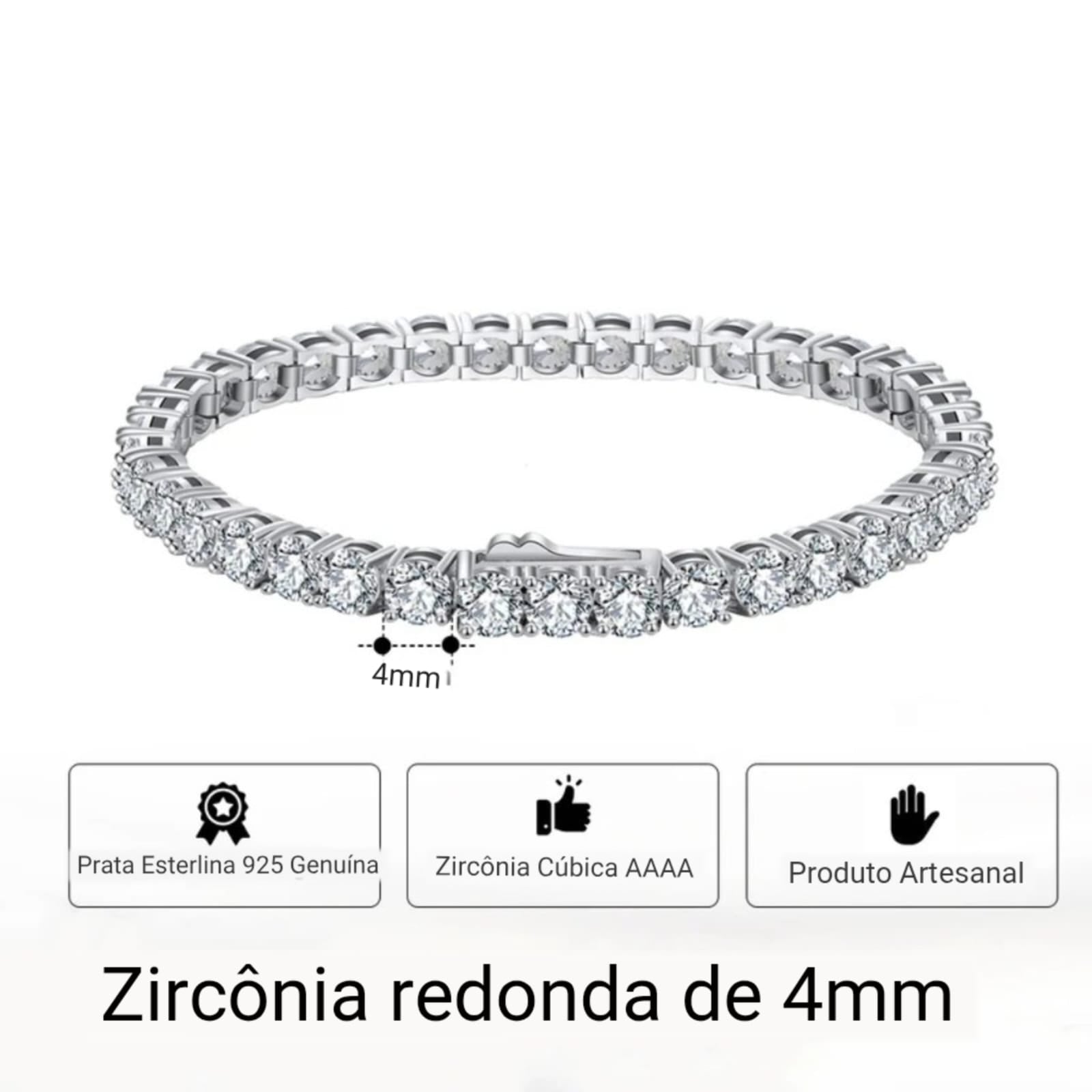 Pulseira em Prata Esterlina 925 | Acabamento Manual Premium | BOLDMAN