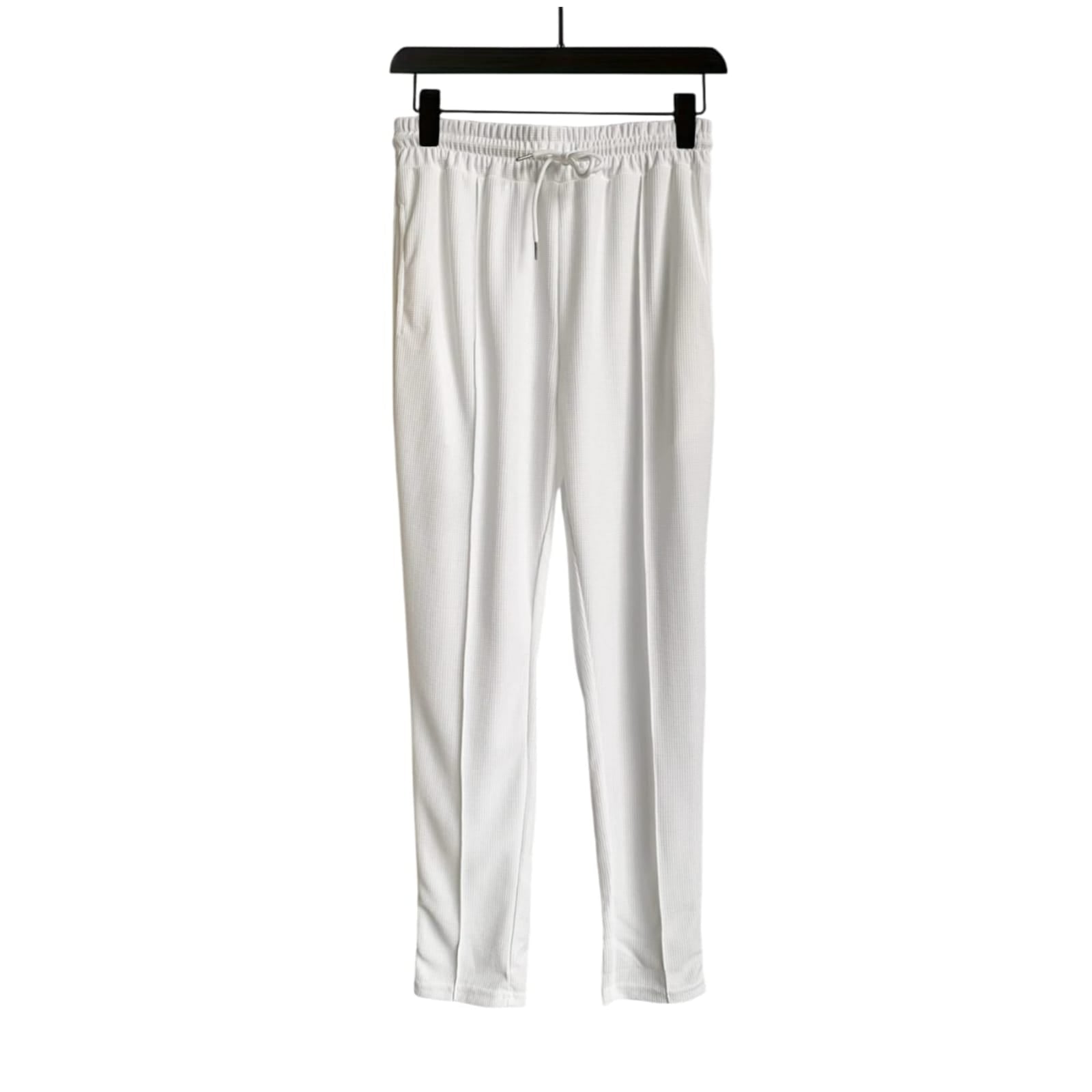 Calça Waffle Masculina Slim com Cordão Ajustável – BOLDMAN