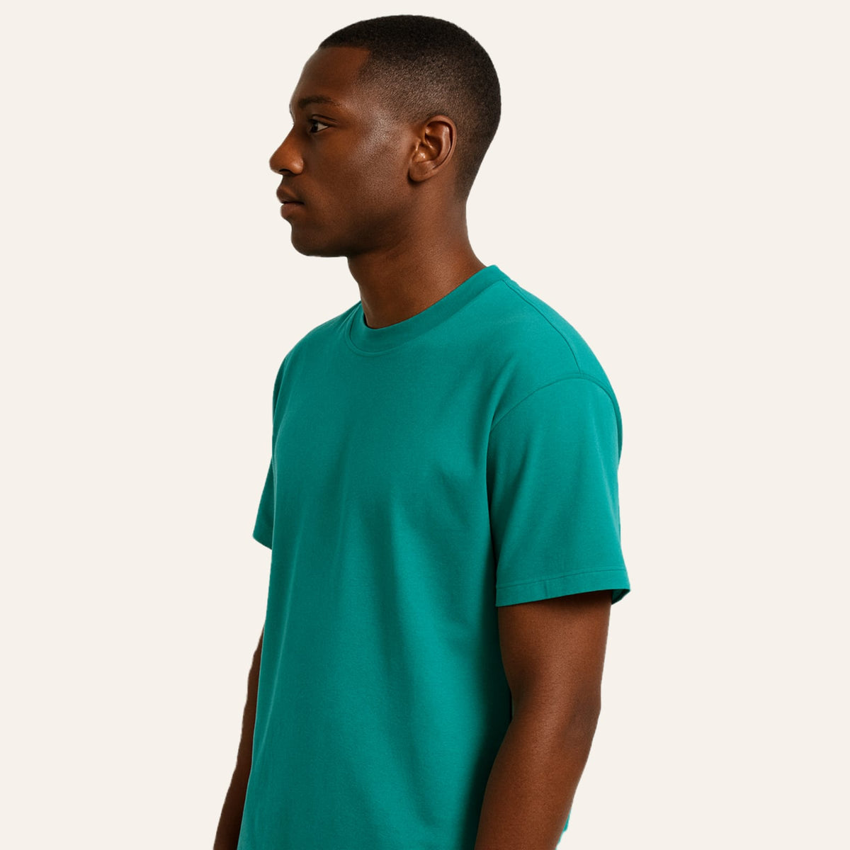 Camiseta Masculina Verde Boldman Dukeen Oversize 100% Algodão Premium