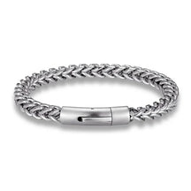 Pulseira Masculina em Aço Inoxidável e Banho de Ouro 18K - BOLDMAN