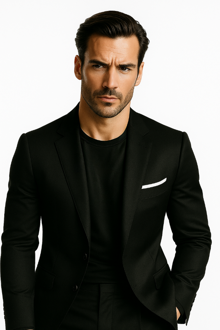 Blazer Masculino Preto Premium - BOLDMAN