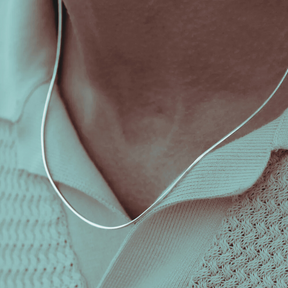 Corrente Masculina em Aço Inoxidável Octogonal - BOLDMAN