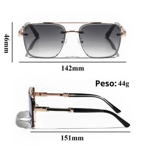 Óculos de Sol Masculinos de Luxo Estilo Executivo | BOLDMAN
