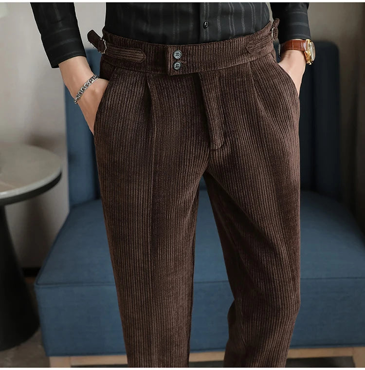 Calça Masculina Napolitana Slim Premium da BOLDMAN