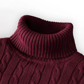 Suéter Masculino Gola Alta Premium – Estilo Inverno BOLDMAN