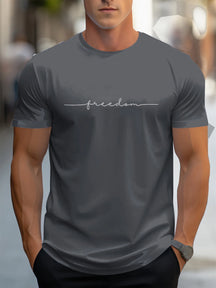 Camiseta Masculina 100% Algodão Casual Plus Size Premium - BOLDMAN