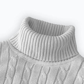 Suéter Masculino Gola Alta Premium – Estilo Inverno BOLDMAN