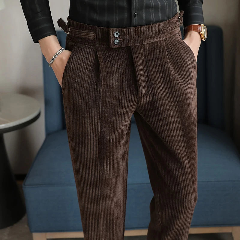 Calça Masculina Napolitana Slim Premium da BOLDMAN