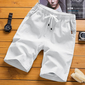 Shorts Masculino Linho Sintético  | Respirável & Solto | Bold Man™