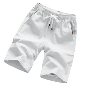 Shorts Masculino Linho Sintético  | Respirável & Solto | Bold Man™