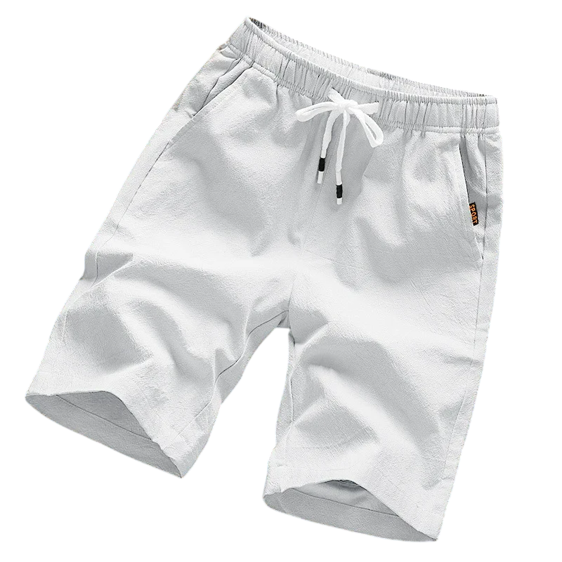 Shorts Masculino Linho Sintético  | Respirável & Solto | Bold Man™