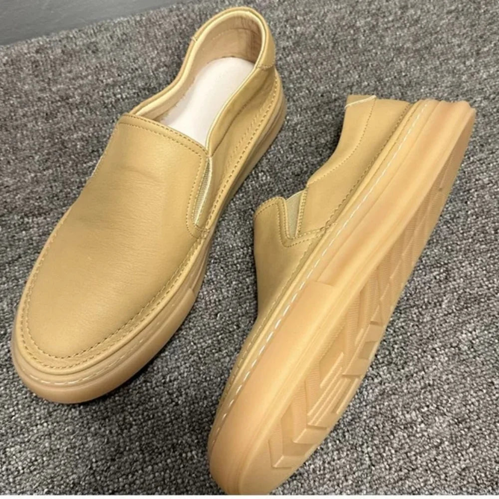 Sapato Masculino de Couro Genuíno e Antiderrapante - BOLDMAN