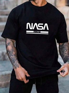 Camiseta Masculina Nasa 100% Algodão - BOLDMAN