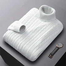 Suéter Masculino Gola Alta Premium – Estilo Inverno BOLDMAN