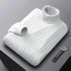 Suéter Masculino Gola Alta Premium – Estilo Inverno BOLDMAN