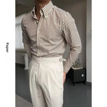 Camisa Manga Longa Letras 2024 — Estilo Japonês Hong Kong Wind - BOLDMAN