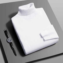 Suéter Masculino Gola Alta Slim – Malha Anti-Pilling - BOLDMAN