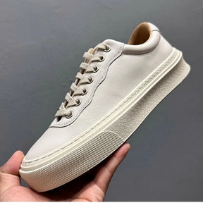 Tênis Masculino de Luxo: Sola Grossa e Couro Premium - BOLDMAN