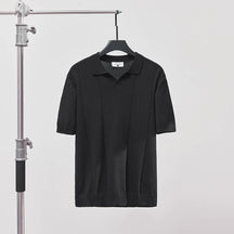 Camiseta Polo Masculina Waffle Slim Fit – Gola V - BOLDMAN
