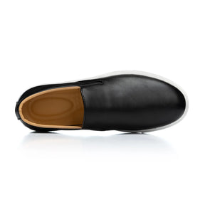 Slip On Driver Luxury Shoes  Preto | Couro Nobuck e Sola Flex | BOLDMAN