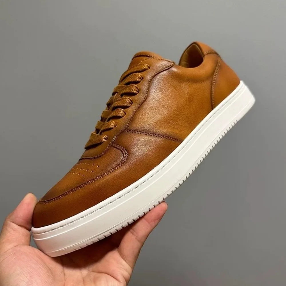 Sapatos Masculino de Couro Conforto e Luxo em um Clássico - BOLDMAN