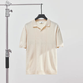 Camiseta Polo Masculina Waffle Slim Fit – Gola V - BOLDMAN