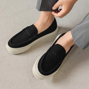 Slip On Driver Shoe Artesanal Preto | Feito à Mão em Couro Full-Grain | BOLDMAN