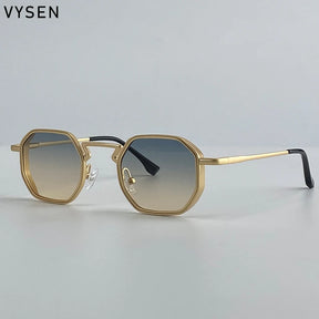 Óculos de Sol Vysen Statement em Metal Masculino| Design Polígono | BOLDMAN
